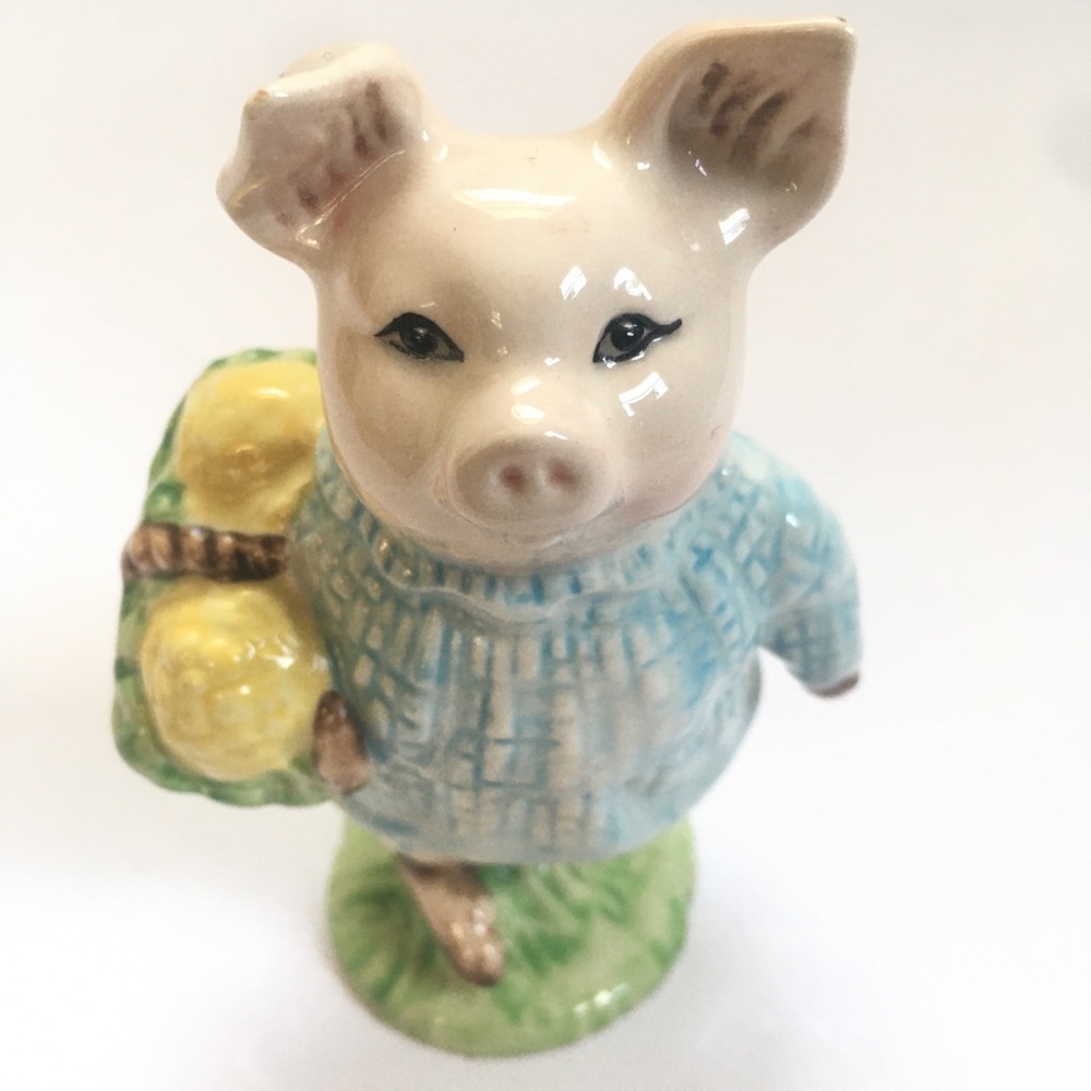 Little Pig Robinson Beatrix Potter Royal Albert, Arthur Gredington 1989 Vintage